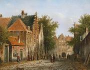 unknow artist European city landscape, street landsacpe, construction, frontstore, building and architecture.039 USA oil painting reproduction